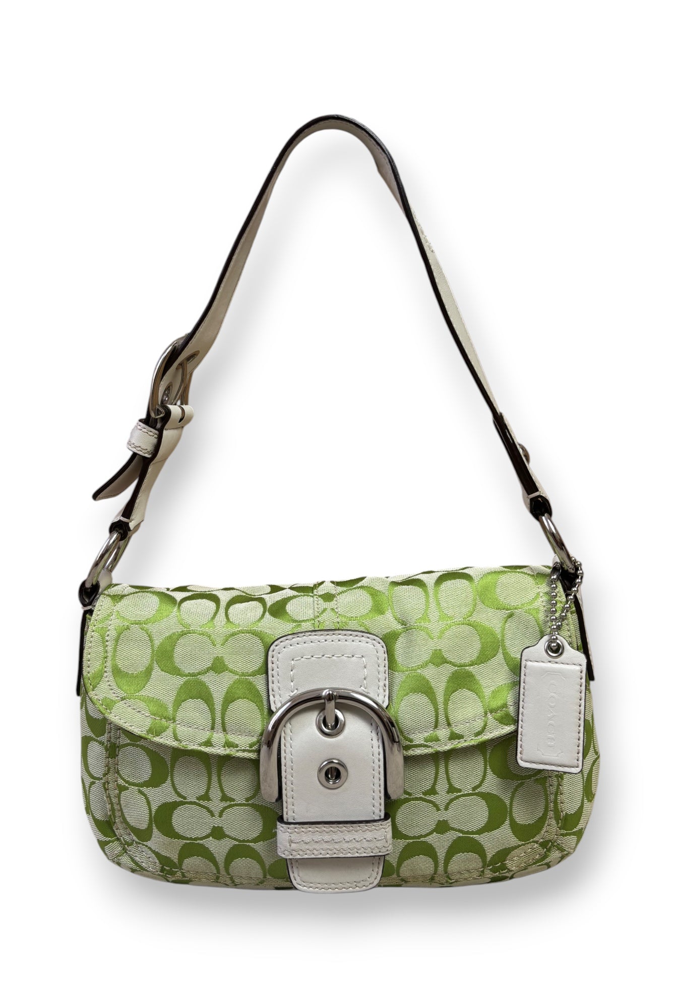 Coach Lime Green Soho Shoulder Bag
