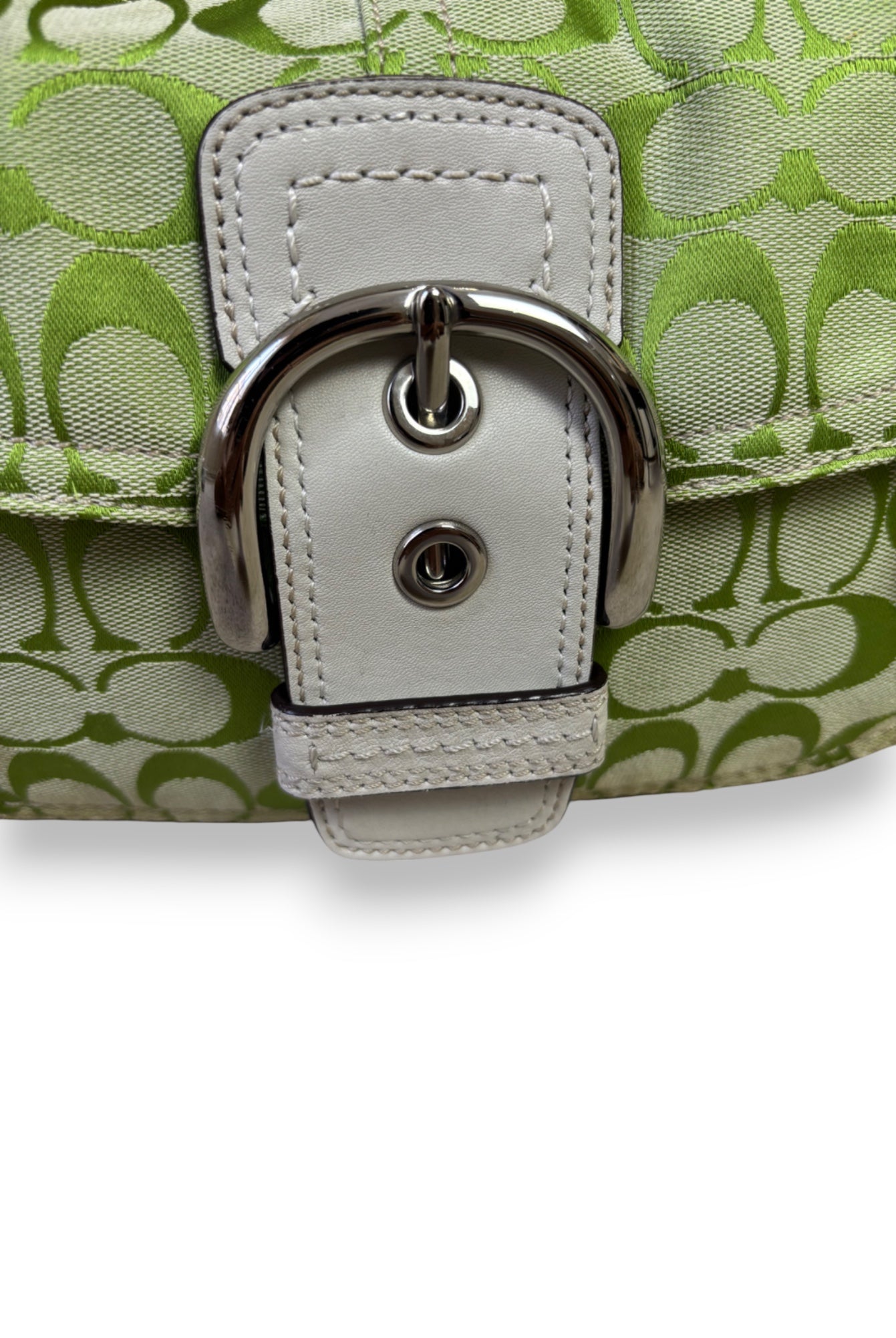 Coach Lime Green Soho Shoulder Bag