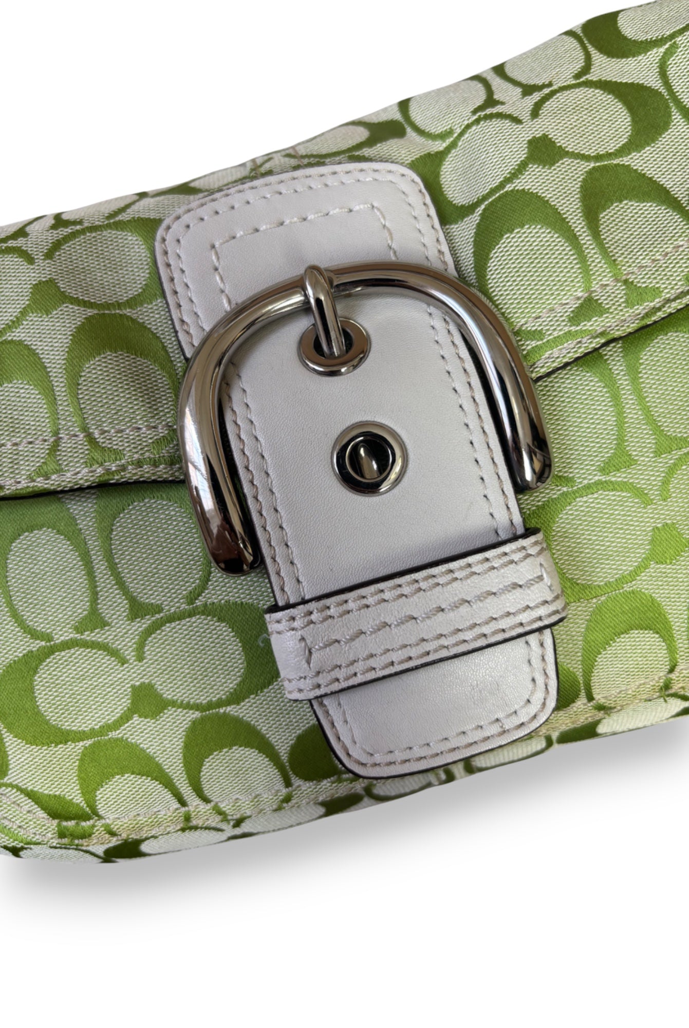 Coach Lime Green Soho Shoulder Bag