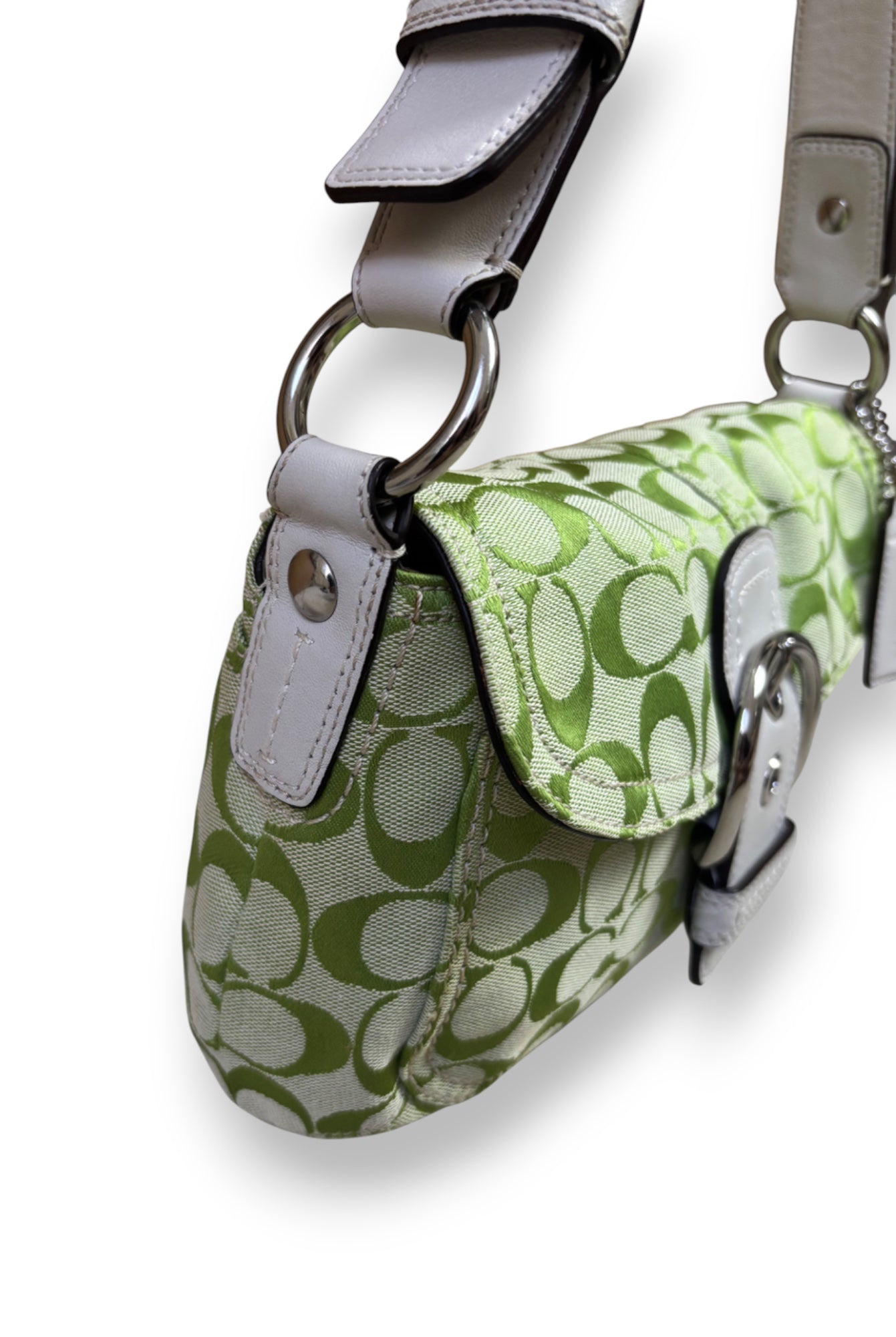 Coach Lime Green Soho Shoulder Bag