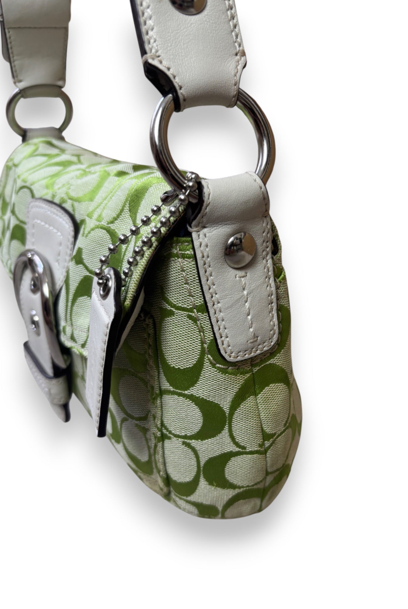 Coach Lime Green Soho Shoulder Bag