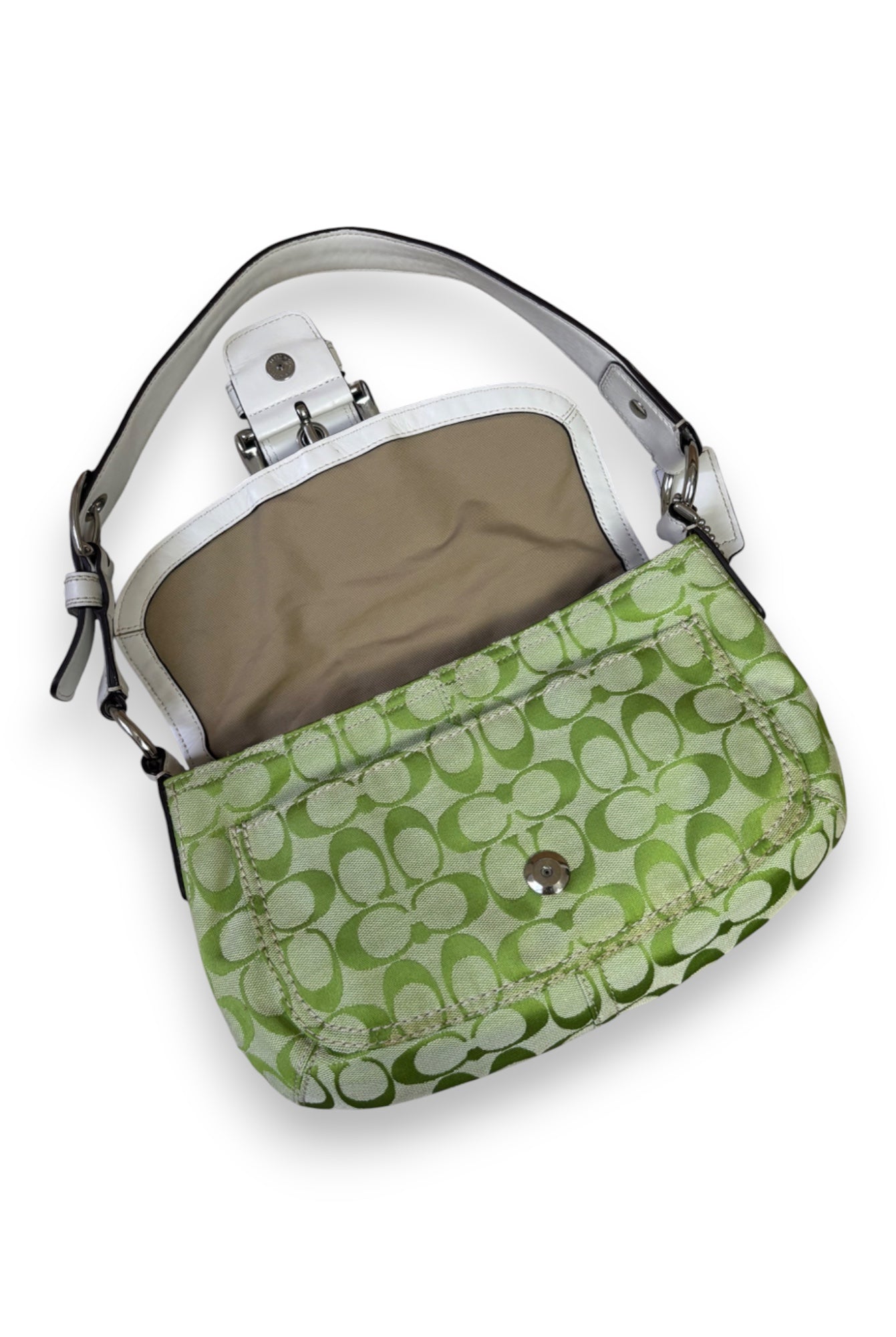 Coach Lime Green Soho Shoulder Bag