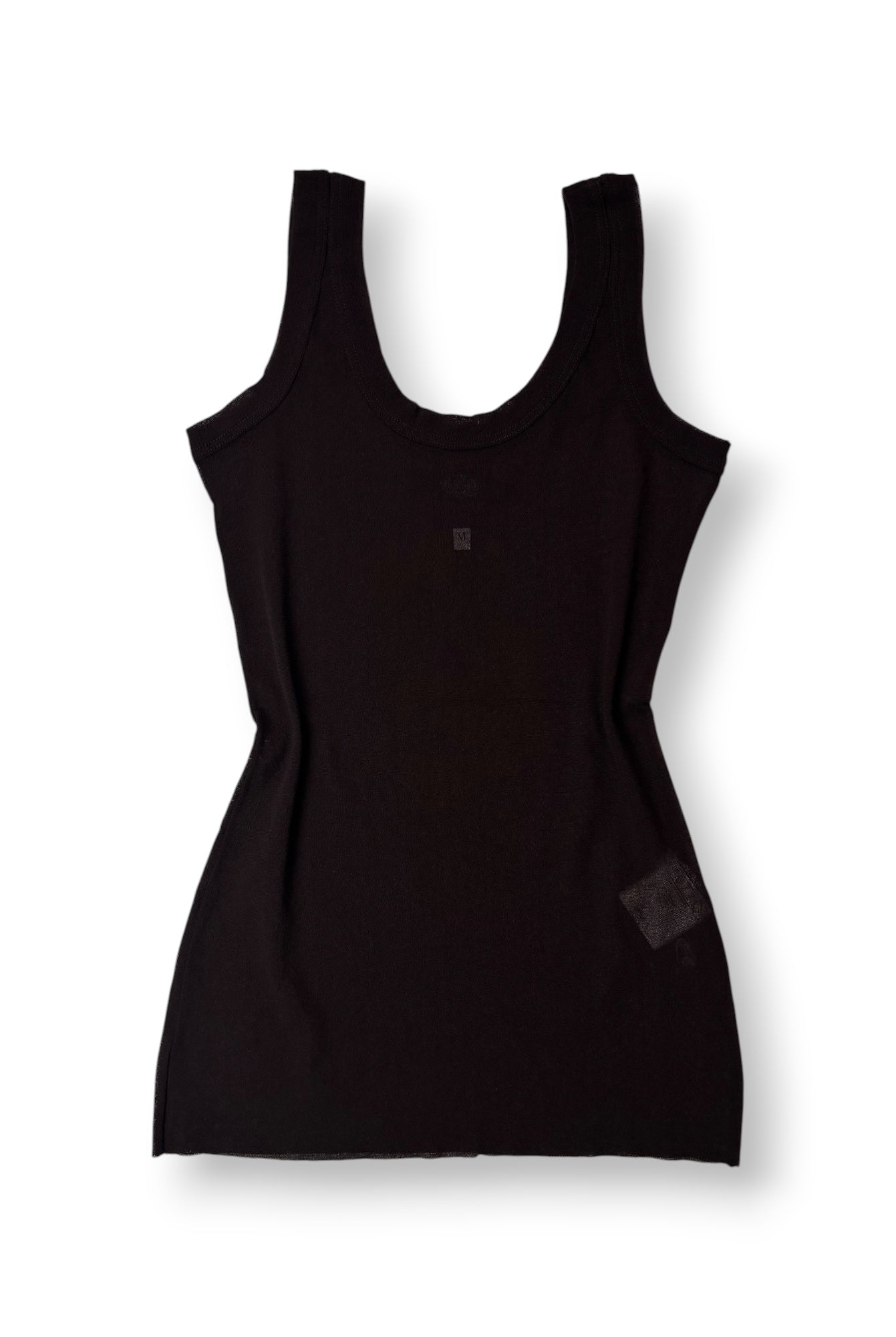 Jean Paul Gaultier Classique Brown Mesh Top